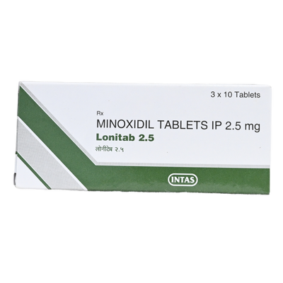 Oral Minoxidil 2.5mg tablets For Hair Loss