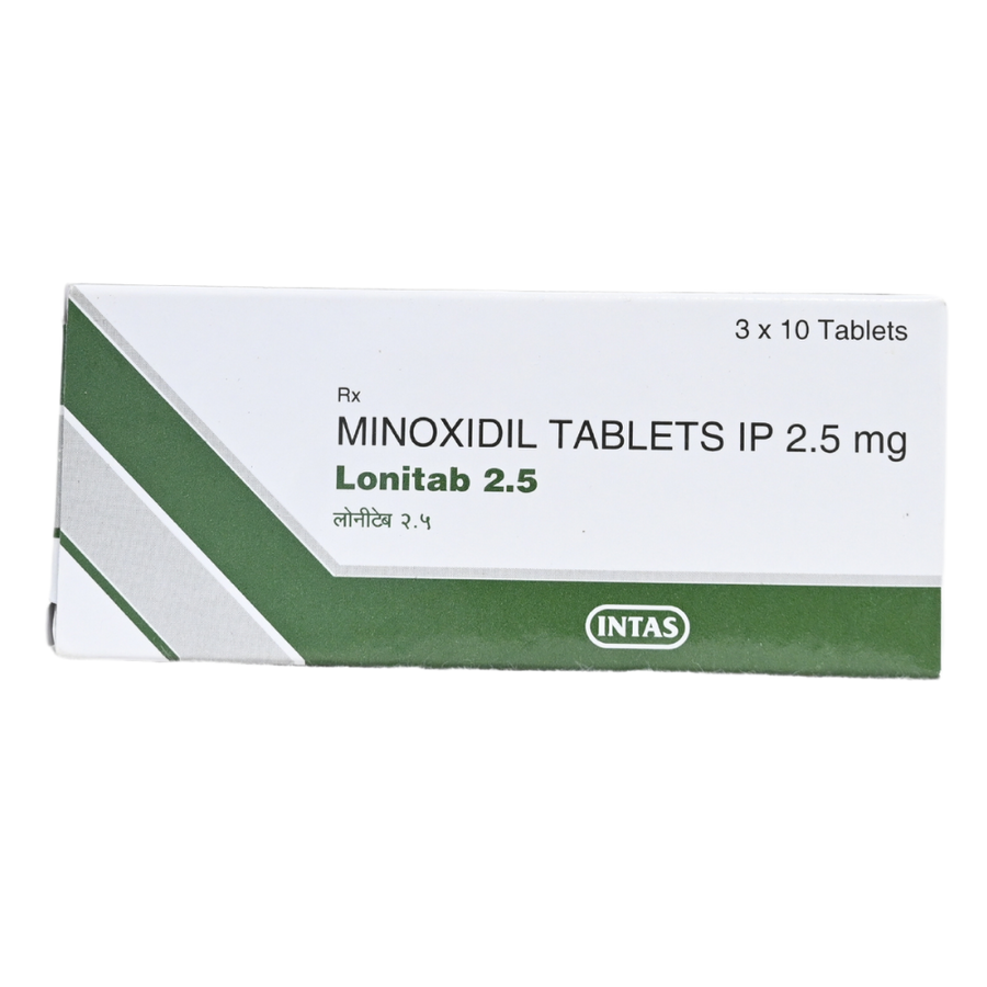 Oral Minoxidil 2.5mg tablets For Hair Loss