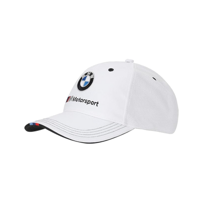 PUMA 100% ORIGINAL WHITE BMW M MOTORSPORT BASEBALL CAP FREE SIZE