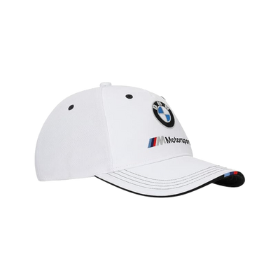 PUMA 100% ORIGINAL WHITE BMW M MOTORSPORT BASEBALL CAP FREE SIZE