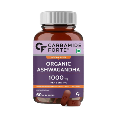 Carbamide Forte Ashwagandha 60 Tablets 1000mg