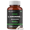 L Arginine extra strength 1000mg Supplement 120 capsules