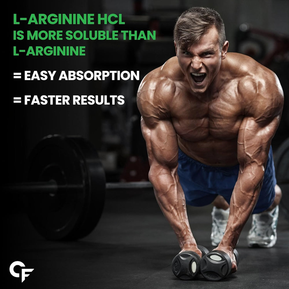 L Arginine extra strength 1000mg Supplement 120 capsules