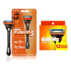 Gillette Fusion 5 Razor and 12 Blades Combo Pack