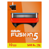 Gillette Fusion 5 Blades 10 Pack
