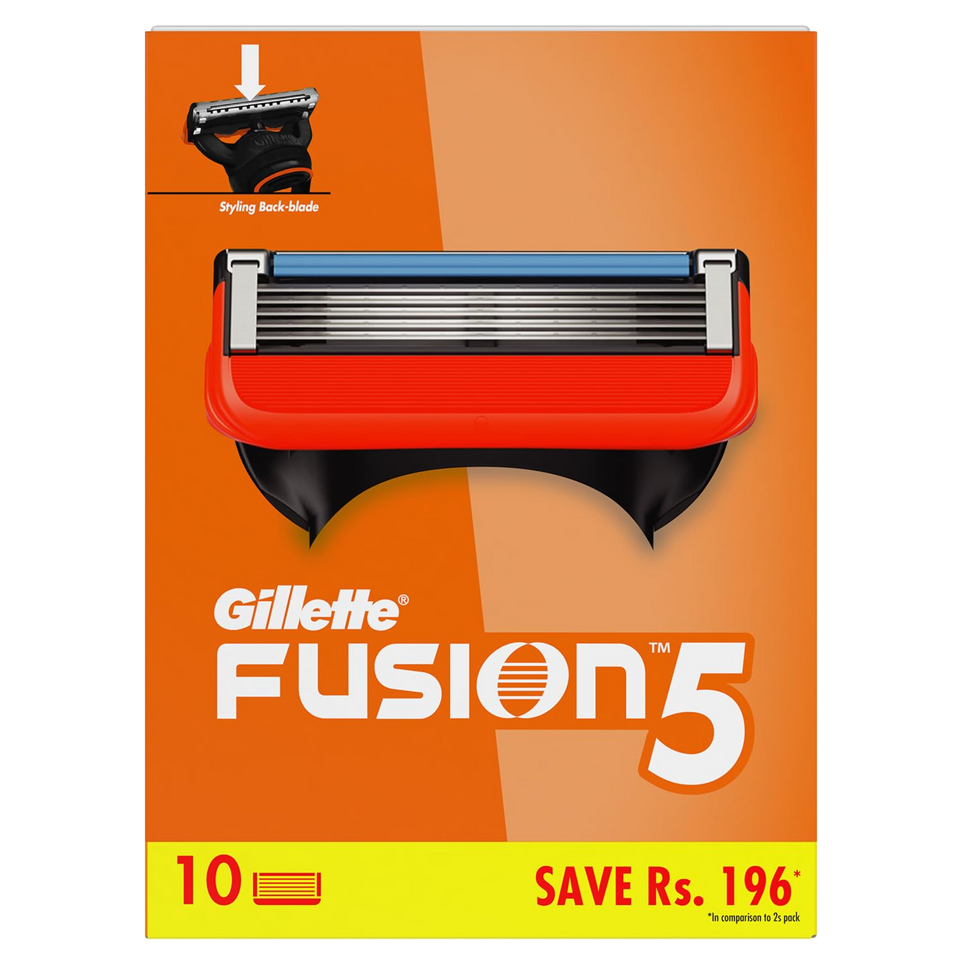 Gillette Fusion 5 Blades 10 Pack