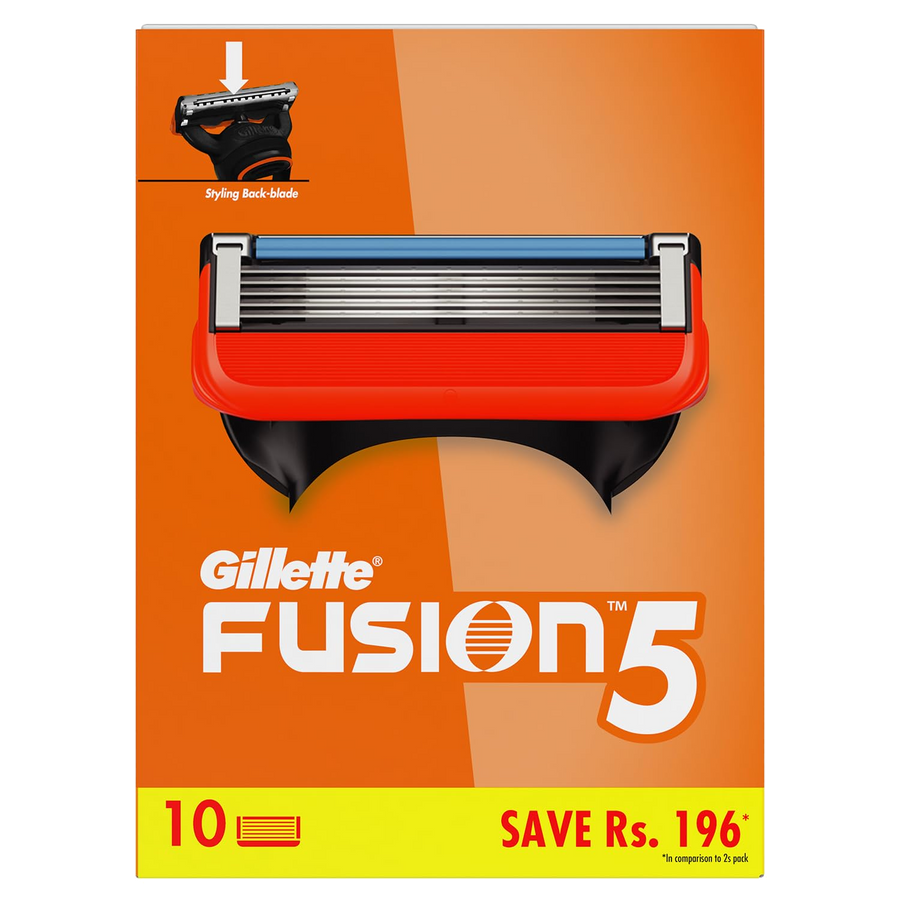 Gillette Fusion 5 Blades 10 Pack