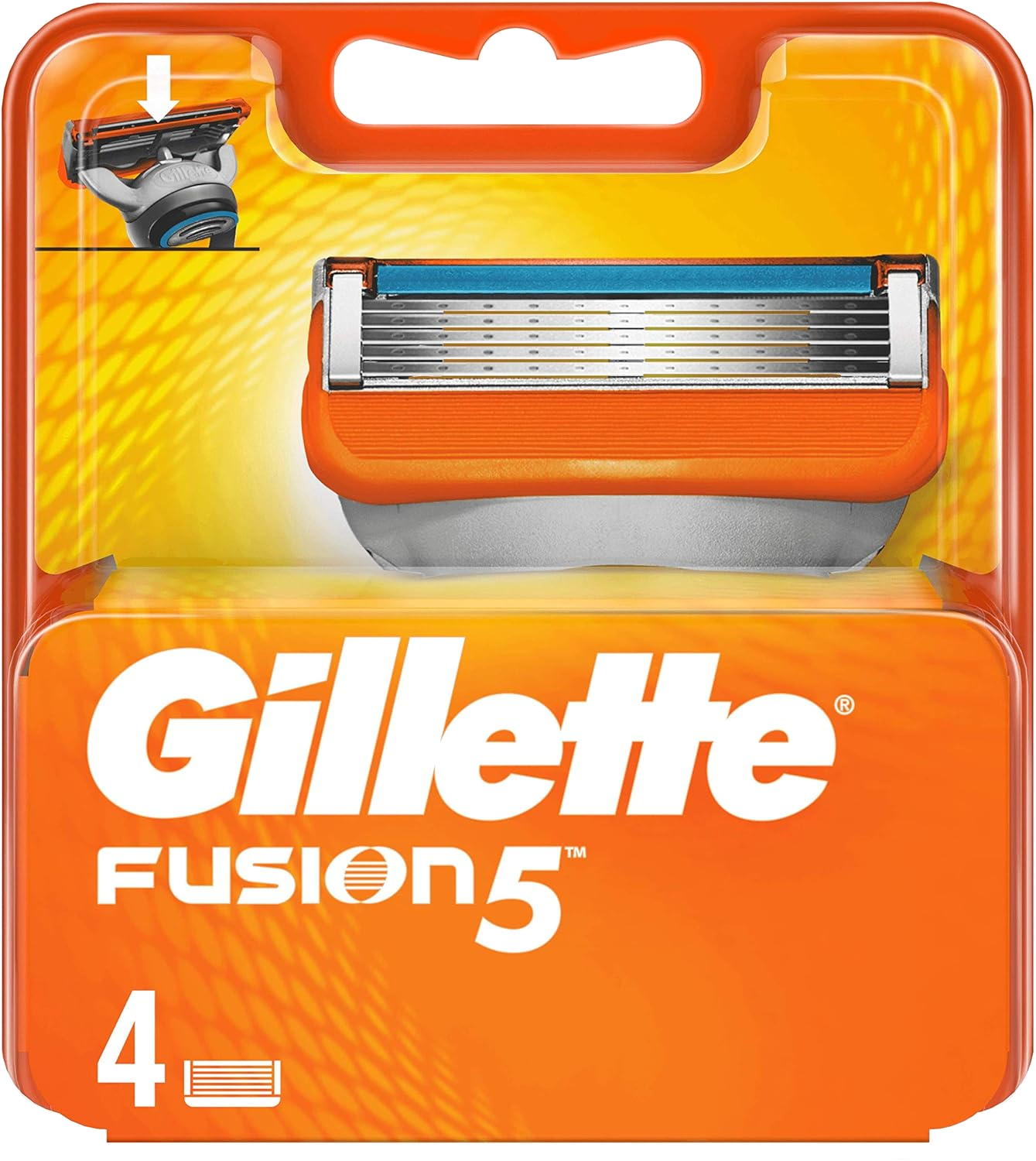 Gillette Fusion 5 Blades 4 Pack
