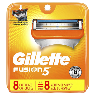 Gillette Fusion 5 Razor and 8 Blades Combo Pack