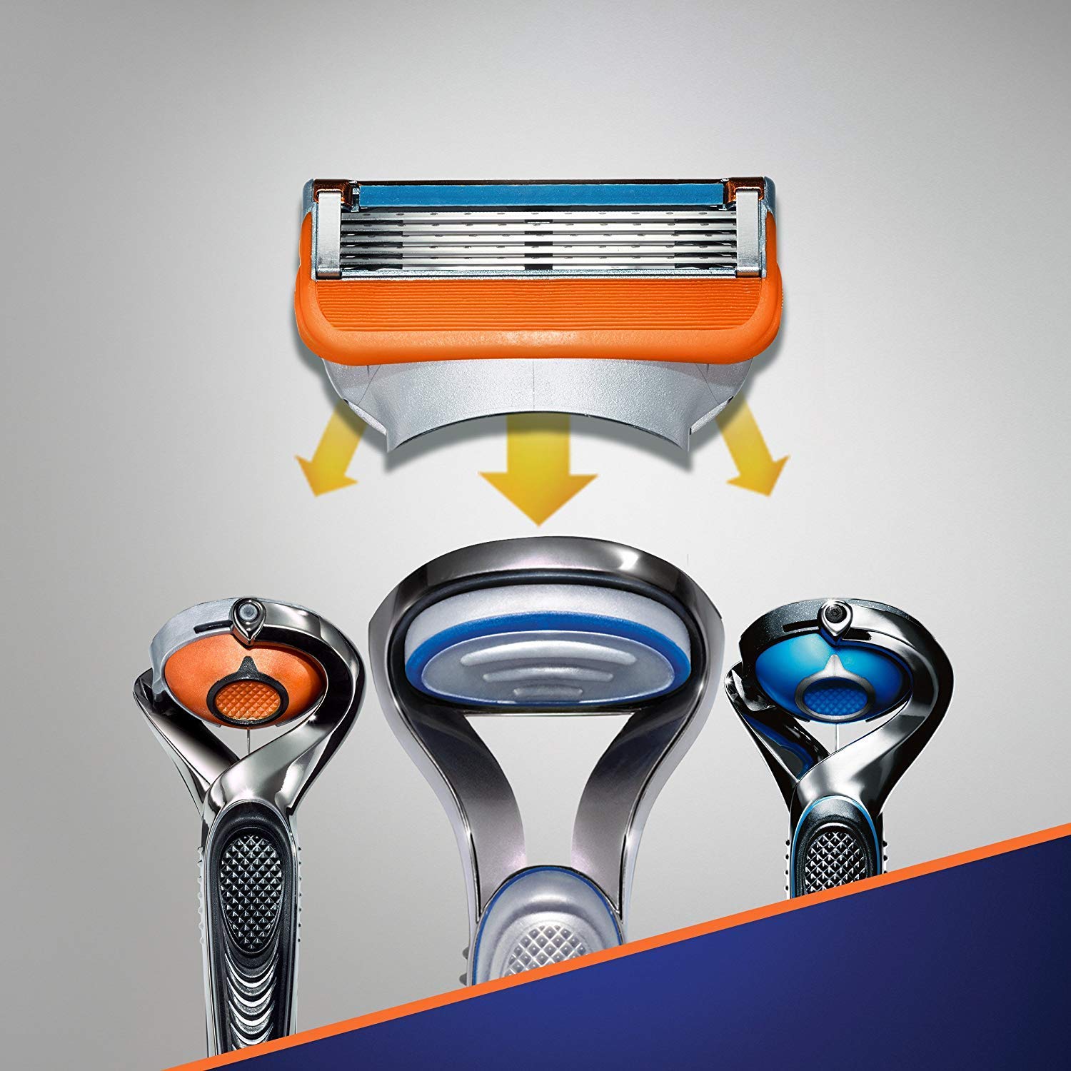 Gillette Fusion 5 Razor and 8 Blades Combo Pack