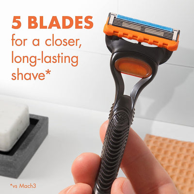 Gillette Fusion 5 Razor and 8 Blades Combo Pack