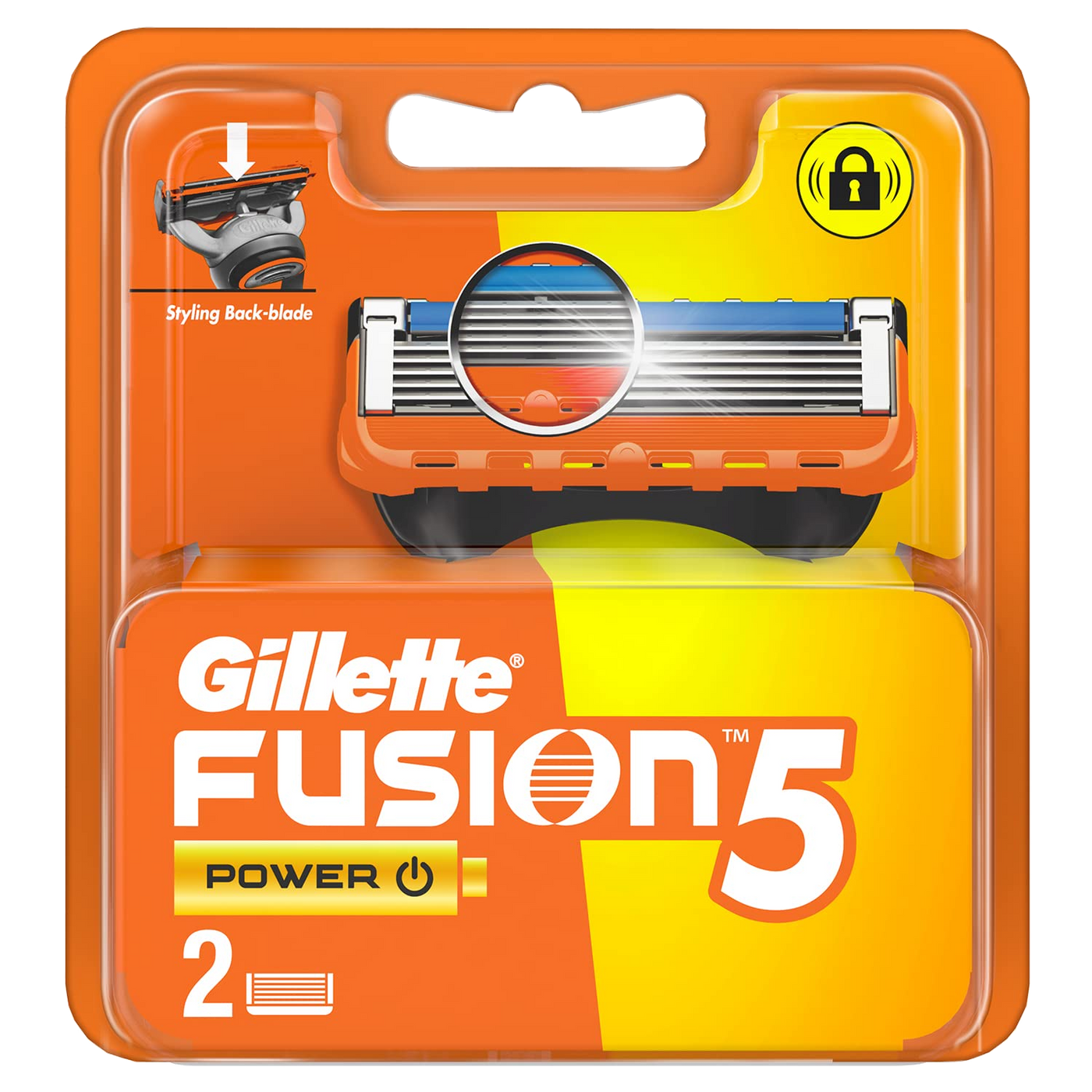 Gillette Fusion 5 POWER 2 Blades Pack