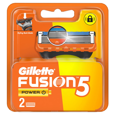 Gillette Fusion 5 POWER Razor and 2 Blades Combo Pack