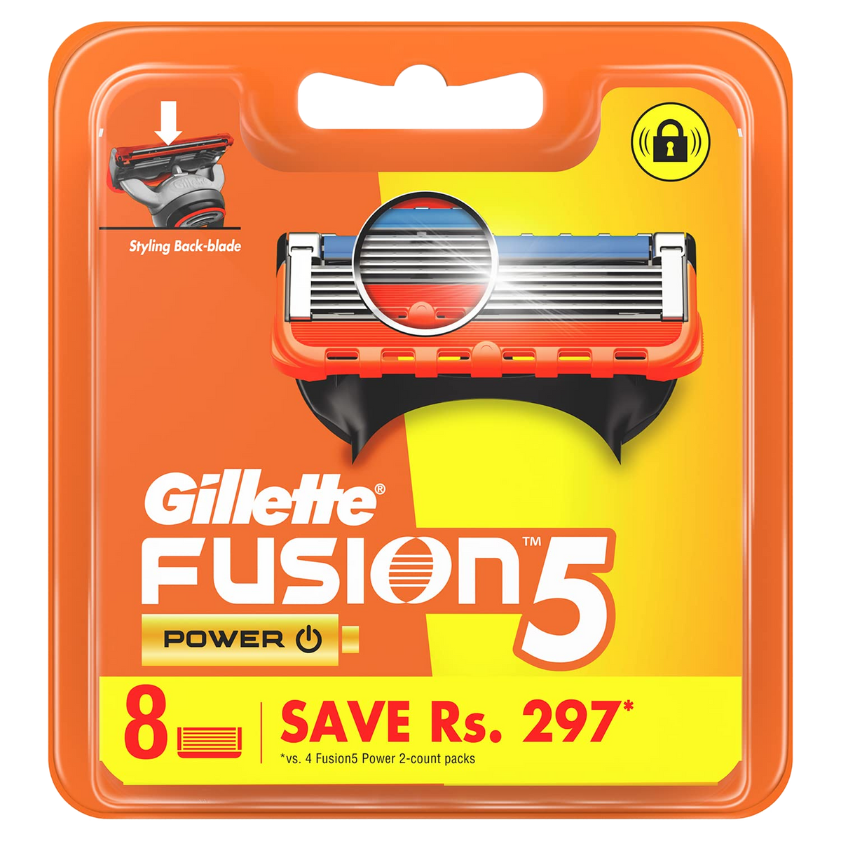 Gillette Fusion 5 POWER 8 Blades Pack