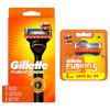 Gillette Fusion 5 POWER Razor and 4 Blades Combo Pack