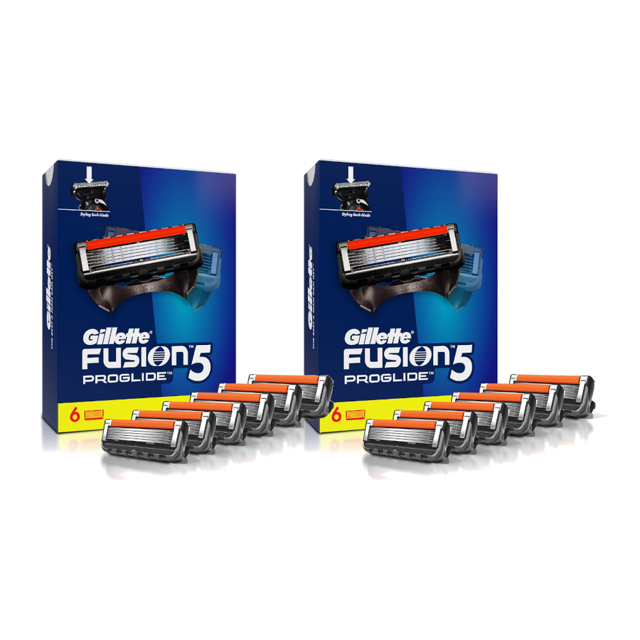 Gillette Fusion 5 ProGlide 12 Blades Pack