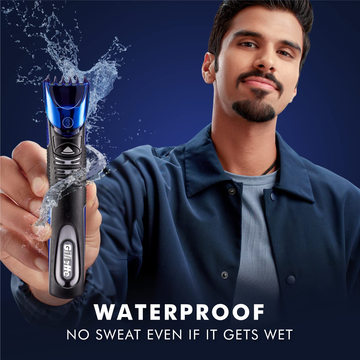 Gillette Fusion ProGlide 4-in-1 Styler for Beard Trimming and Shaving