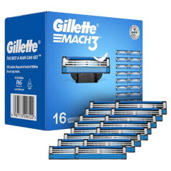 GilletteMach3RazorBlades16piec