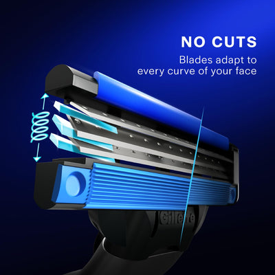 Gillette Mach3 Razor and 16 Gillette Refill Blades