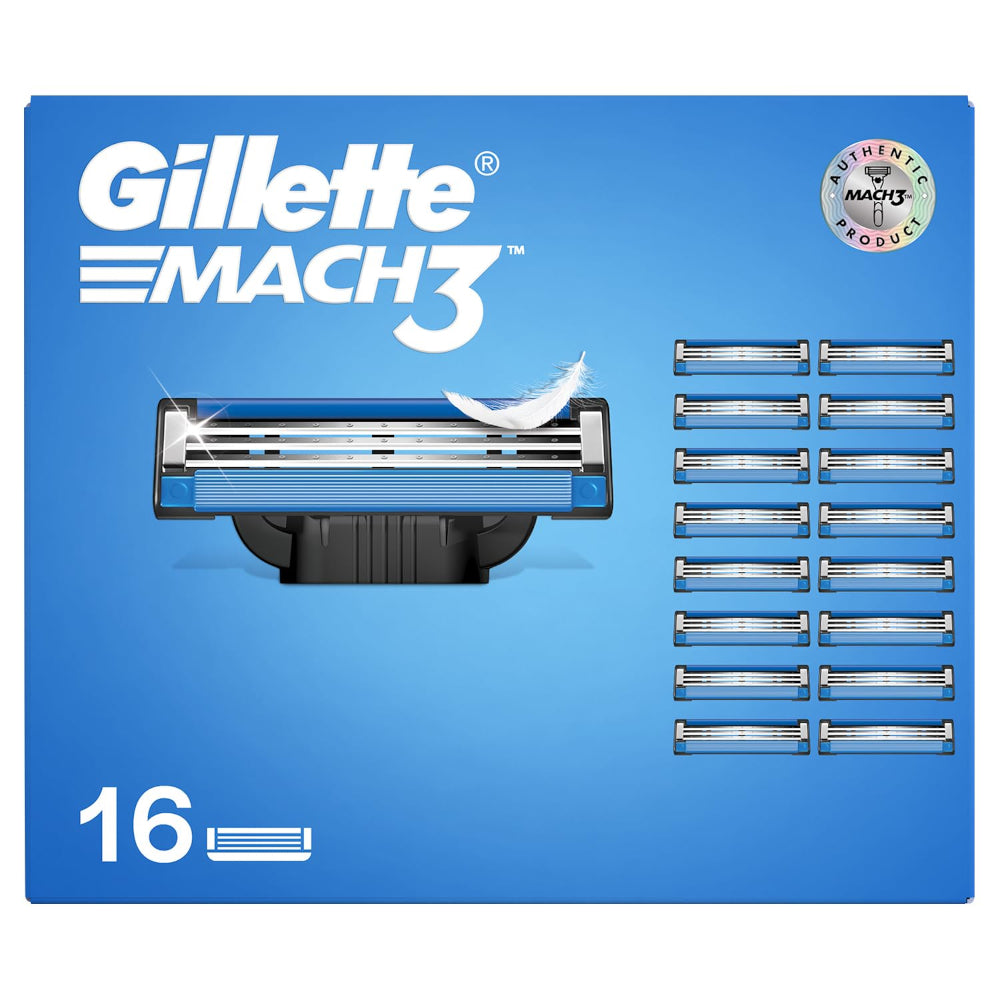 Gillette Mach3 Razor & Blades 16 Pieces Combo