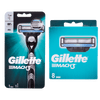 Gillette Mach3 Razor & Gillette Replacement Cartridges 4's