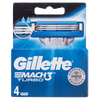 Gillette Mach3 Turbo Razor Blades 4 Pieces