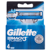 Gillette Mach3 Turbo Razor and 4 Pieces Blades