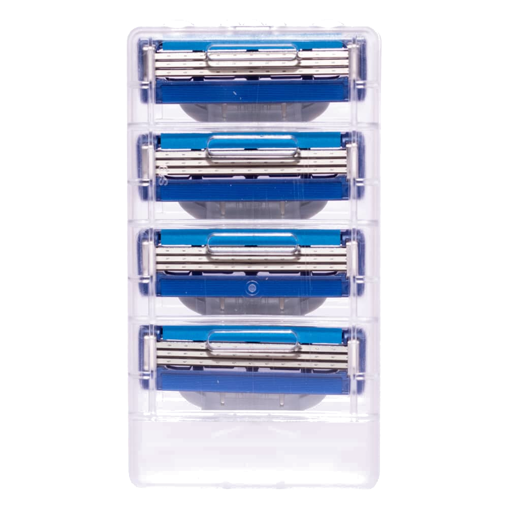 Gillette Mach3 Turbo Replacement Cartridges 4's