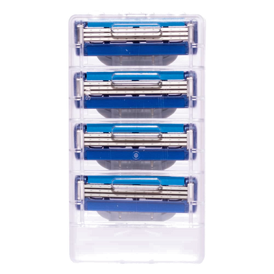 Gillette Mach3 Turbo Replacement Cartridges 4's