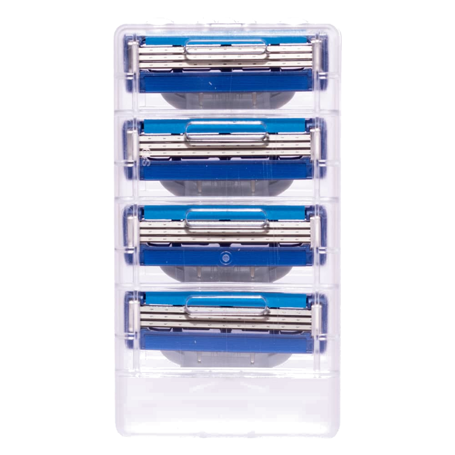 Gillette Mach3 Turbo Replacement Cartridges 4's