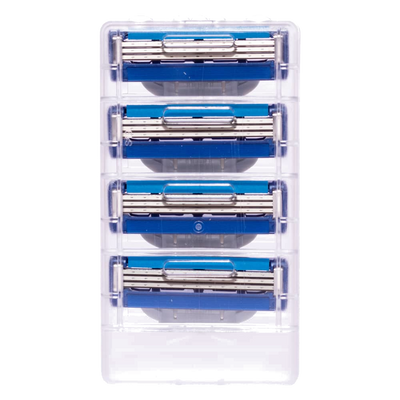 Gillette Mach3 Turbo Razor and 4 Pieces Blades