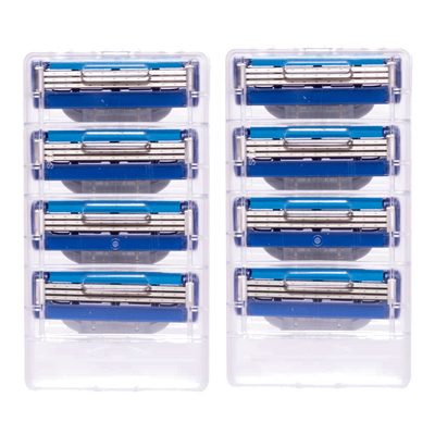 Gillette Mach3 Turbo Razor and 8 Pieces Blades