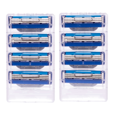 Gillette Mach3 Turbo Replacement Cartridges 8's
