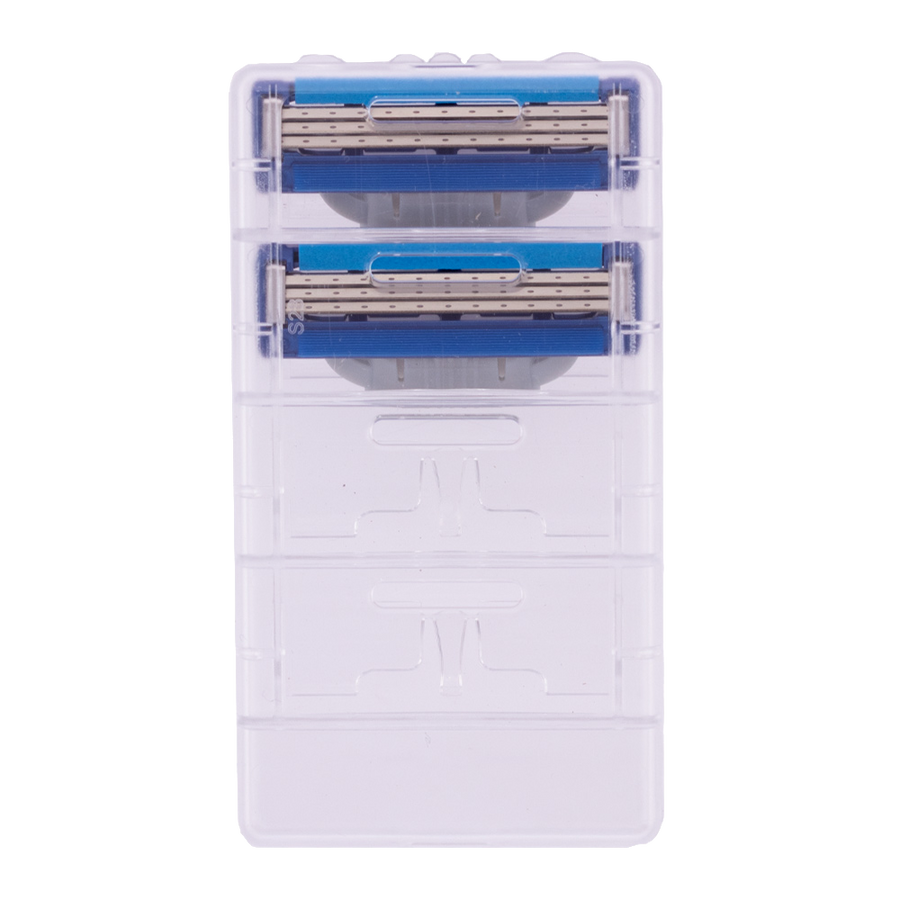 Gillette Mach3 Turbo Replacement Cartridges 2's