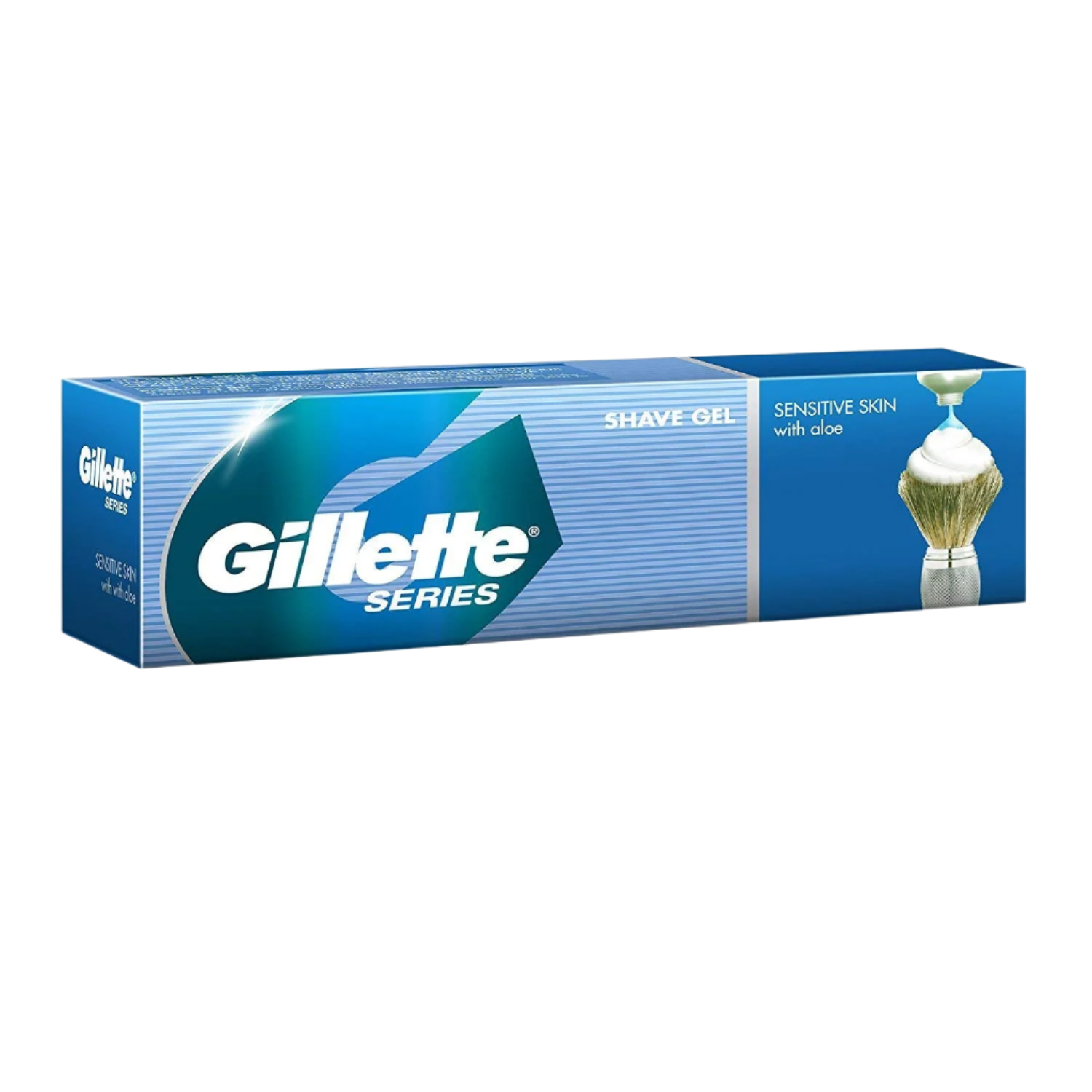 Gillette Sensitive Pre Shave Gel Tube with Aloe