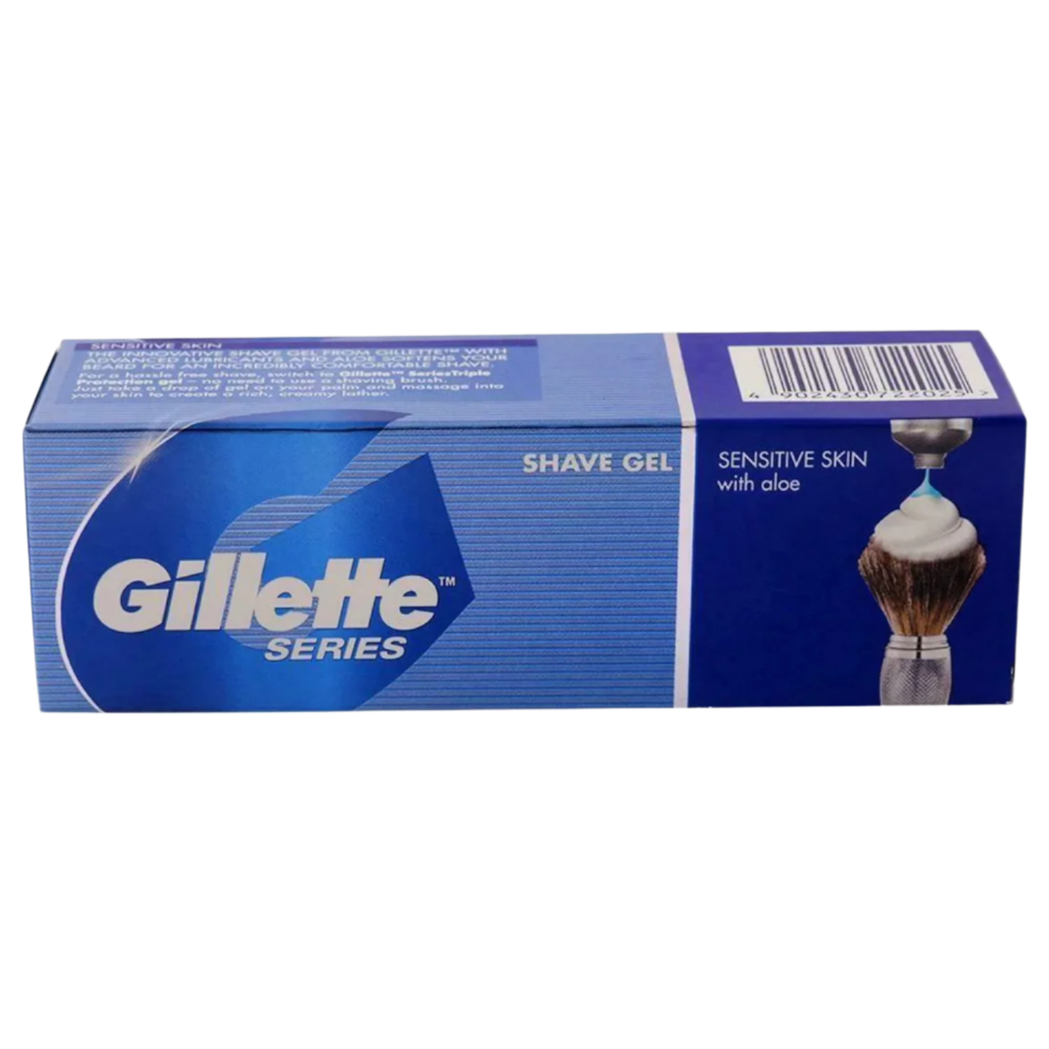 Gillette Sensitive Pre Shave Gel Tube with Aloe