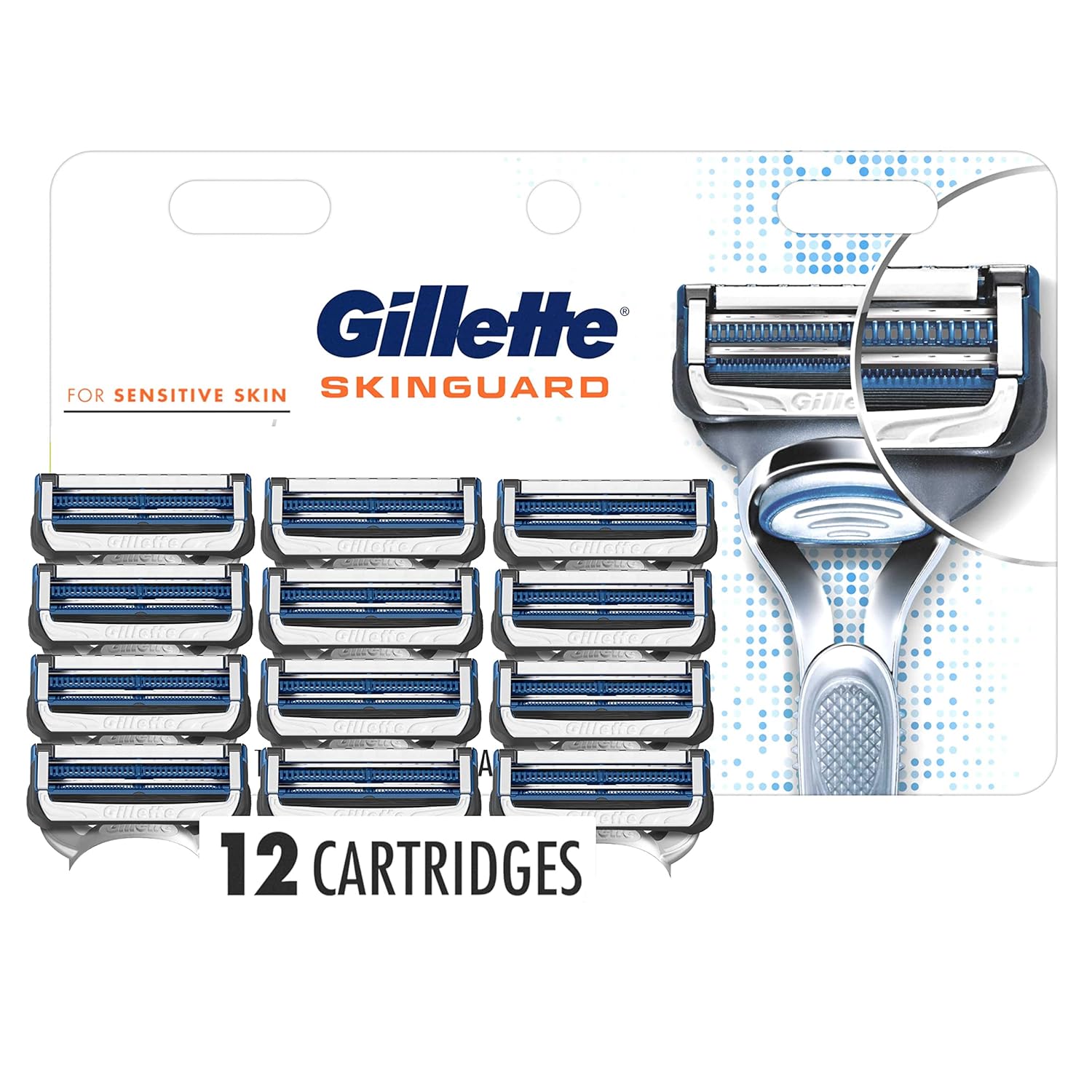 Gillette SkinGuard 1 Razor and 12 pack Blades