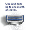 Gillette SkinGuard 1 Razor and 12 pack Blades