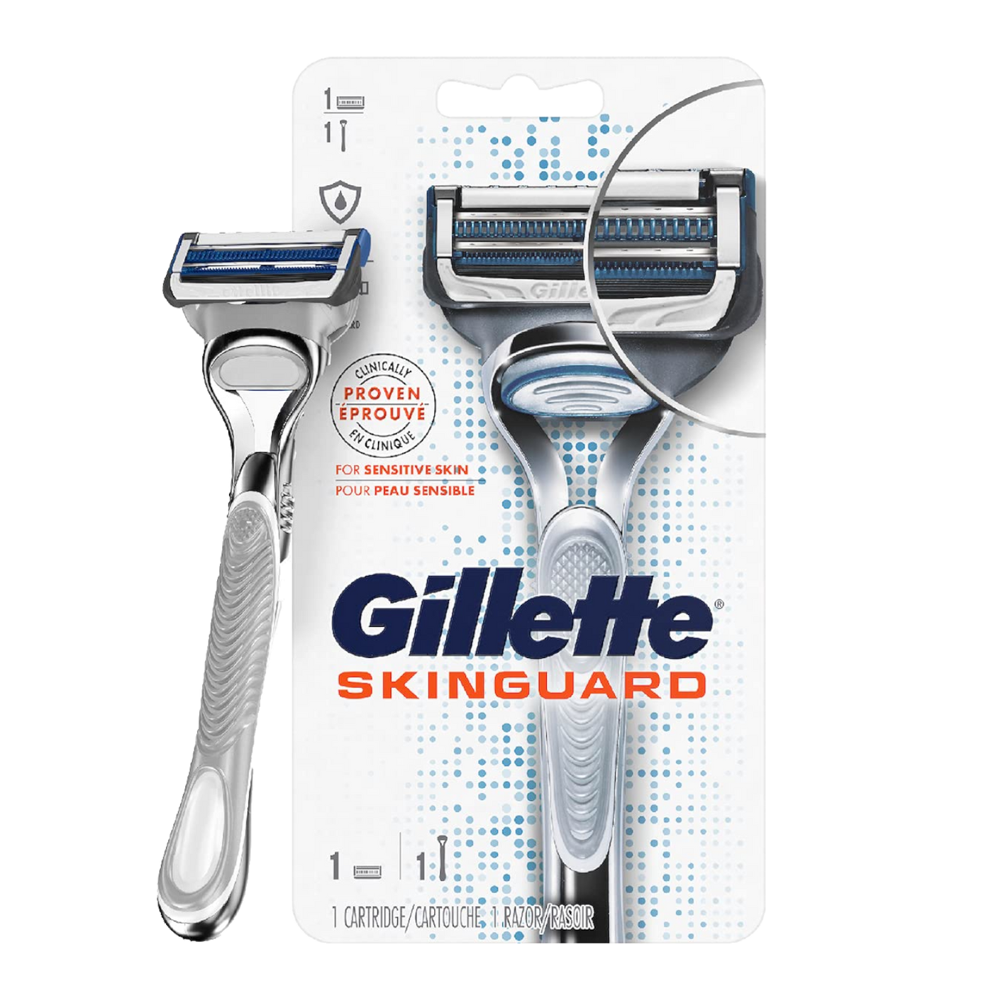 Gillette SkinGuard 1 Razor and 1 Blade