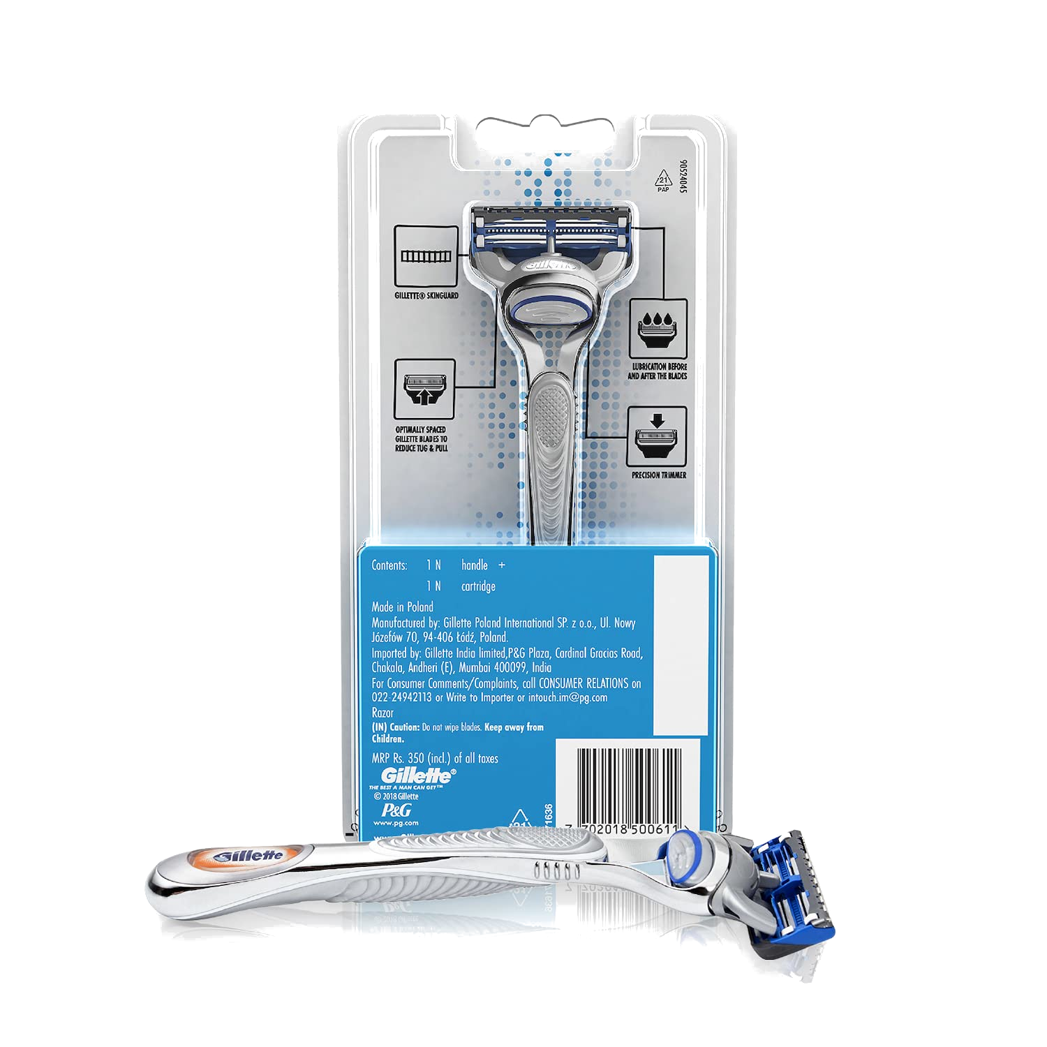 Gillette SkinGuard 1 Razor and 1 Blade