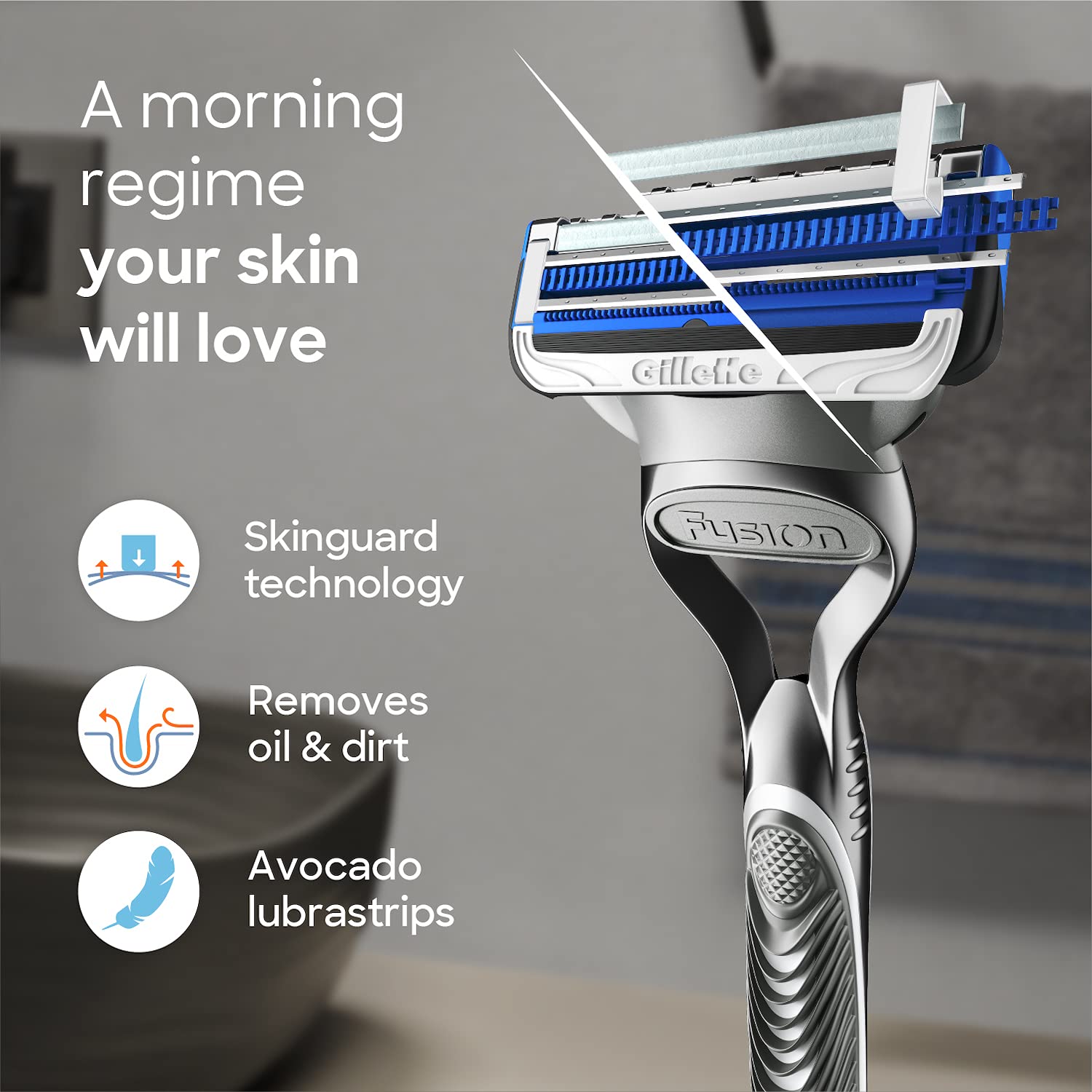 Gillette SkinGuard 1 Razor and 1 Blade