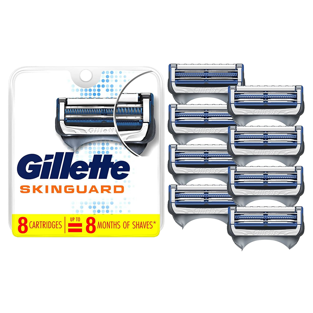 Gillette SkinGuard blades 8 pack