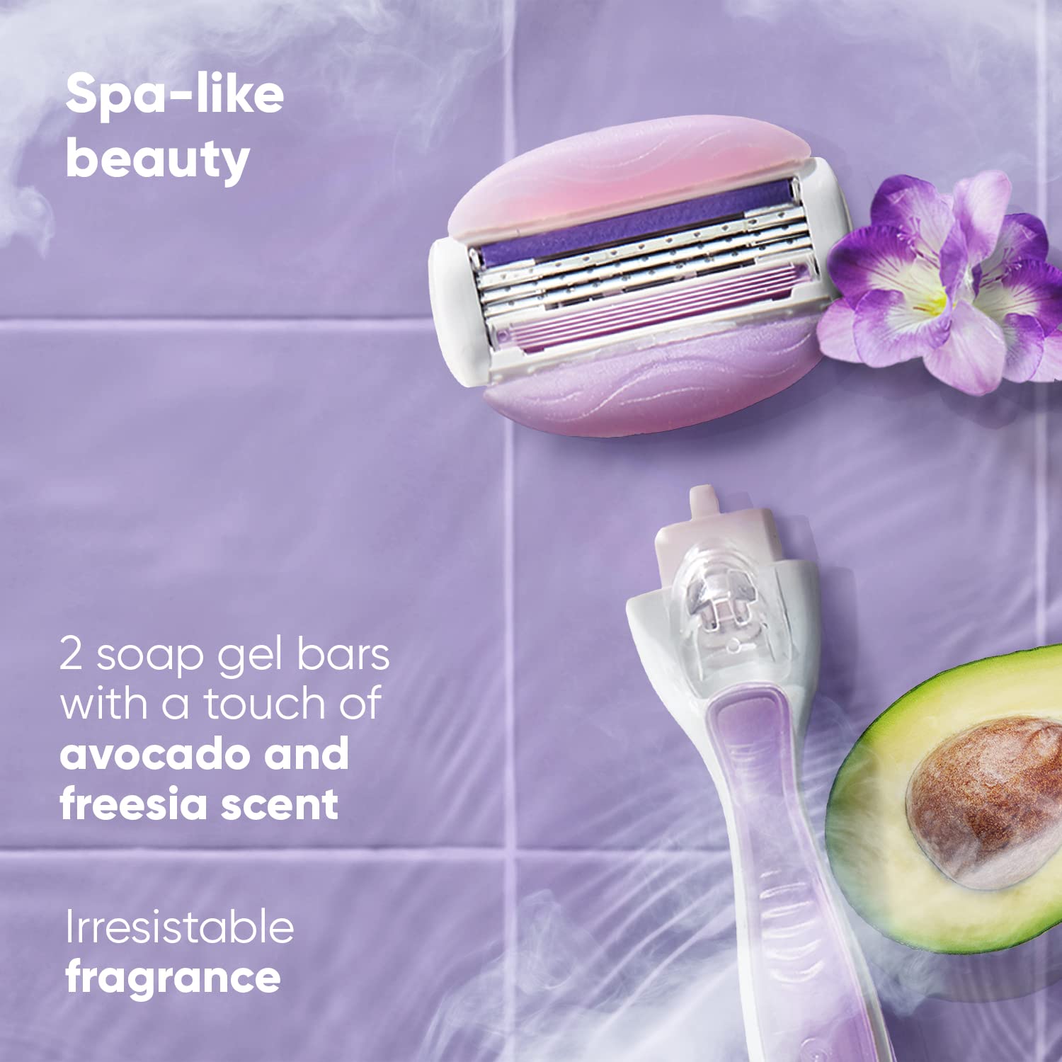 Gillette Venus Comfortglide Razor with Avocado & Freesia Scent