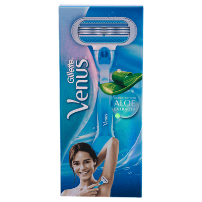 Gillette Venus Razor with Aloe Vera and Vitamin E + 1 Blade