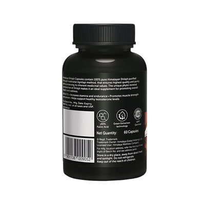 Himalayan Shilajit Capsules 60 Capsules