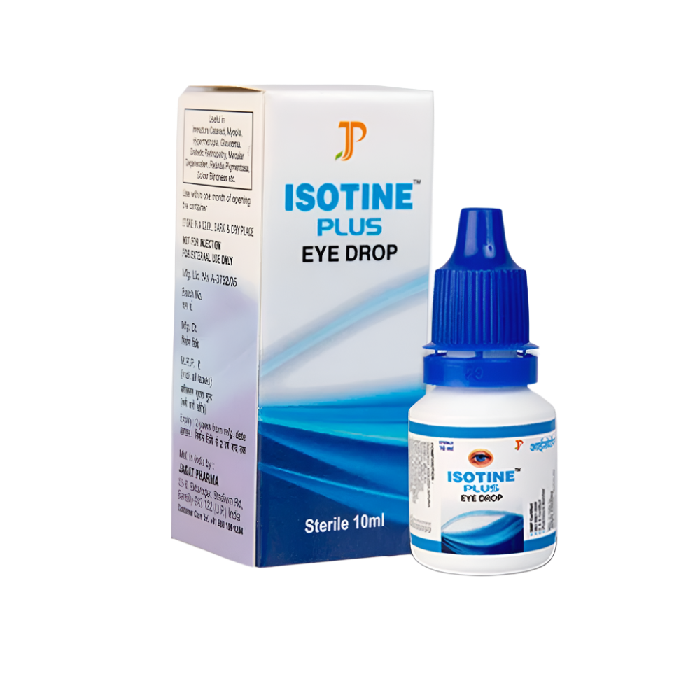 Isotine Plus eye drops for Pets Ayurveda Herbals Care Glaucoma Cataract