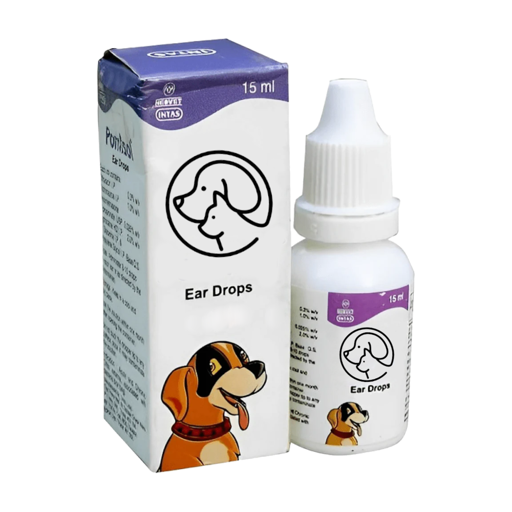 Prevent Ear Infections and otitis externa in your pet with Pomisol Ear Drops