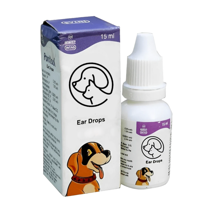 Prevent Ear Infections and otitis externa in your pet with Pomisol Ear Drops