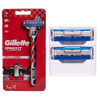 Gillette Mach3 Turbo Razor and 2 Pieces Blades