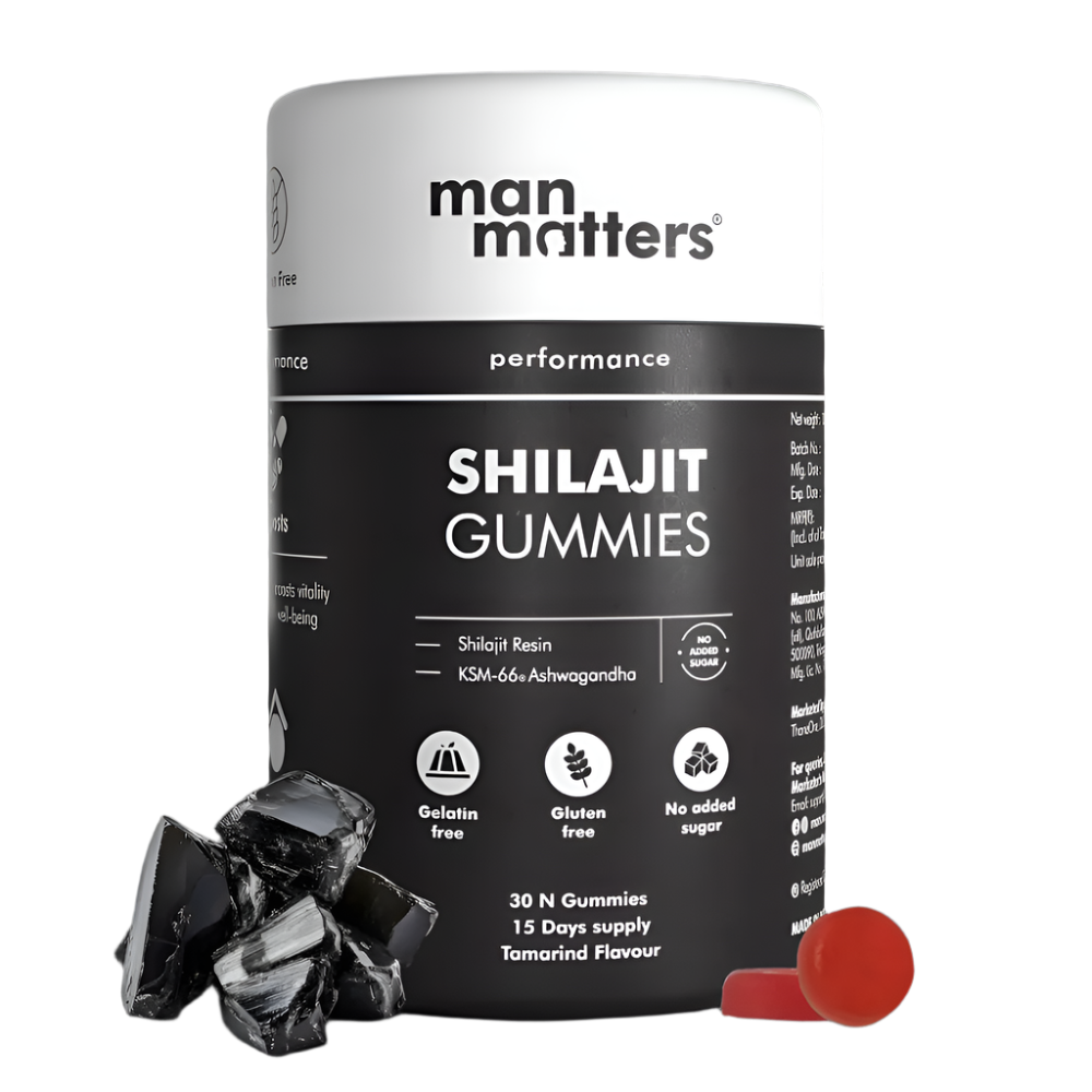 Pure Himalayan Shilajit & Ashwagandha Gummies Pack of 30